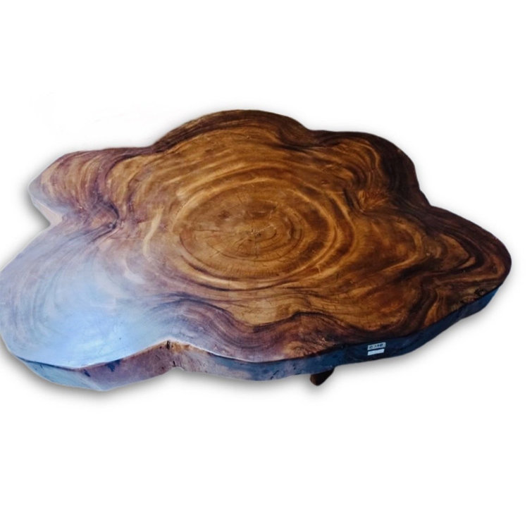 Art Leylona Live Edge Reclaimed Wood Coffee Table Wayfair.ca